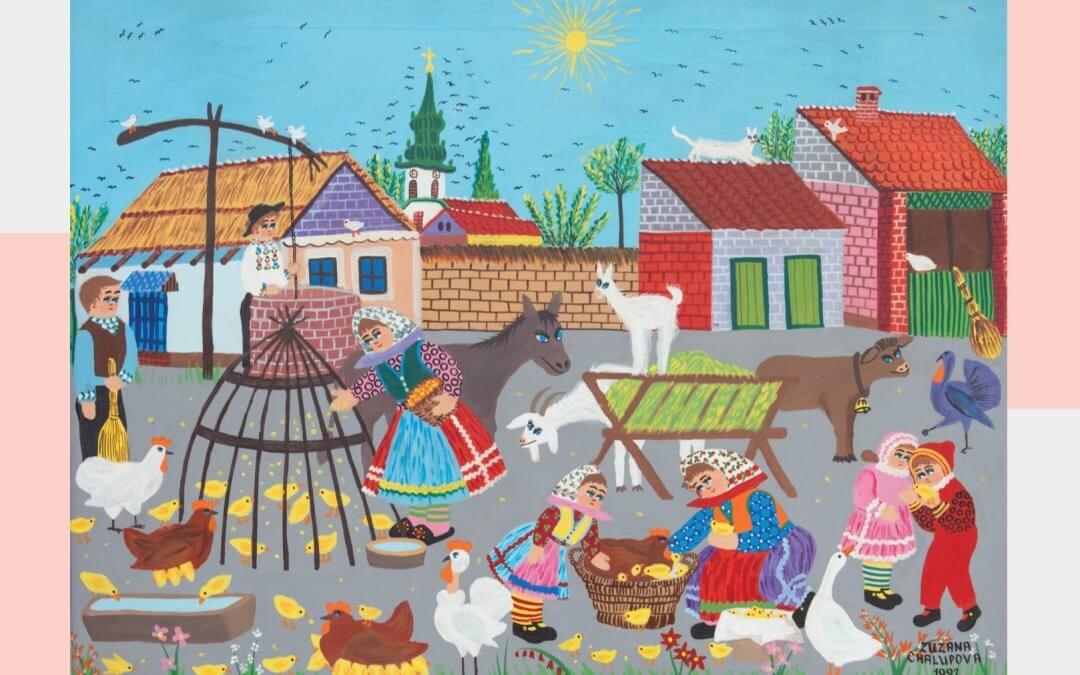 ОТВАРАЊЕ ИЗЛОЖБЕ ”БИСЕРИ НАИВНЕ УМЕТНОСТИ СЛИКЕ ЗУЗАНЕ ХАЛУПОВЕ И РОЗАЛИЈЕ МАРКОВ” ИЗ КОВАЧИЦЕ 16.ЈУЛА У 19 САТИ!